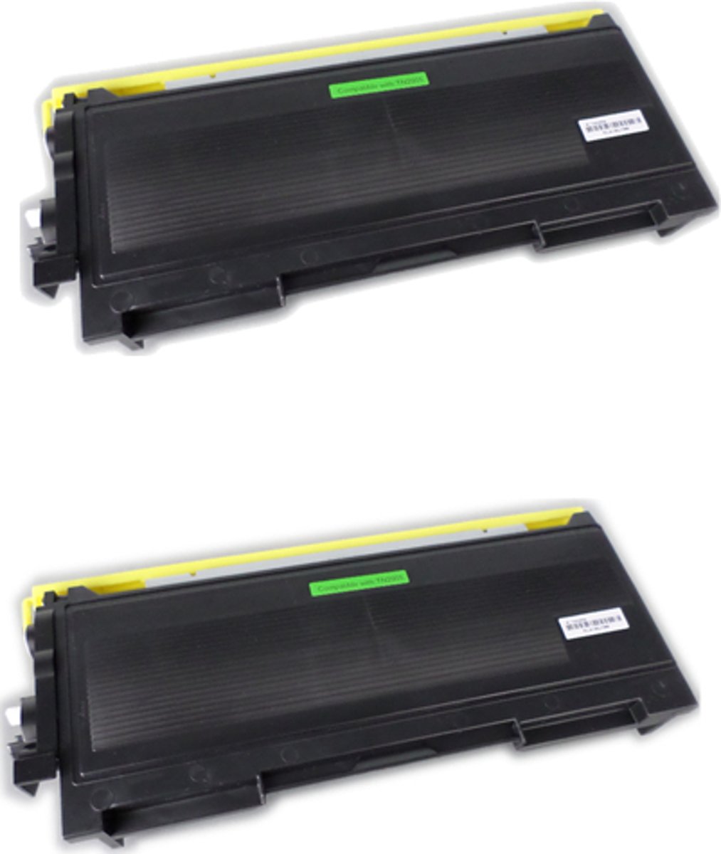 KATRIZ® huismerk toner voor Brother TN2005 | Brother HL-2035 / HL-2035R / HL-2037 | (2stuks)